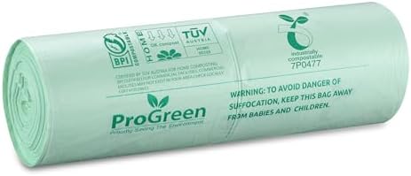 Compostable Trash Bags 3 Gallon, Extra Thick 0.71 Mil, 100 Count, Small Kitchen Compost Bin Bags, Food Scraps Yard Waste Bags, Compost ASTM D6400 BPI and TÜV AUSTRIA Certified - Image 6