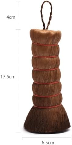 1 Pack Palm Dish Brush, Natural Palm Fiber Scrub Brush for Washing Dishes, Pots & Pans - Soft, Dense Bristles Non-Scratch, Hanging Loop for Easy Storage, Ideal for Kitchen Cleaning - Image 4