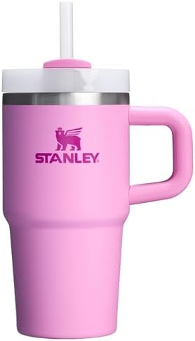 STANLEY Quencher H2.0 Flow State Tumbler, 20 oz, Peony by Unknown