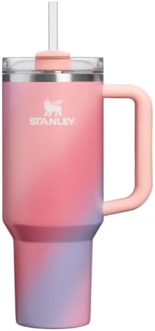 STANLEY Quencher H2.0 Flow State Tumbler, 40 oz, Sunset Spiral by Unknown