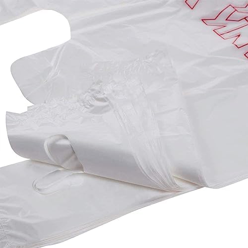 TashiBox Thank You Plastic Bags/T-shirt Bags, 350 Count - Image 7