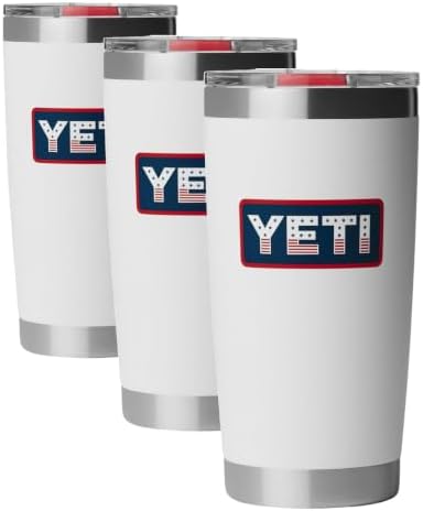 YETI Rambler 20 oz Stainless Steel Vacuum Insulated Tumbler w/MagSlider Lid by YETI