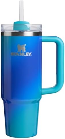 STANLEY Quencher H2.0 Flow State Tumbler, 30 oz, Sea Glass Aura by Unknown