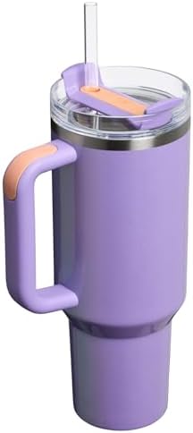 STANLEY Quencher H2.0 Flow State Tumbler, 40 oz, Periwinkle Shimmer - Image 3