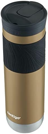 Contigo Byron 2.0 Stainless Steel Travel mug with Snapseal Lid and Grip, 24oz, Chardonnay, BPA Free and Leak Proof - Image 2