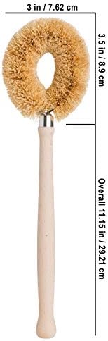 Redecker Dish Brush, Coconut Fiber – Long Handle Scrub Brush for Heavy Cleaning, Made in Germany - Image 4