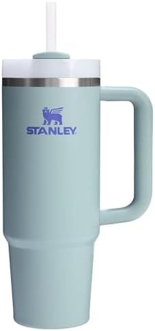 STANLEY Quencher H2.0 Flow State Tumbler, 30 oz, Blue Cactus by Unknown