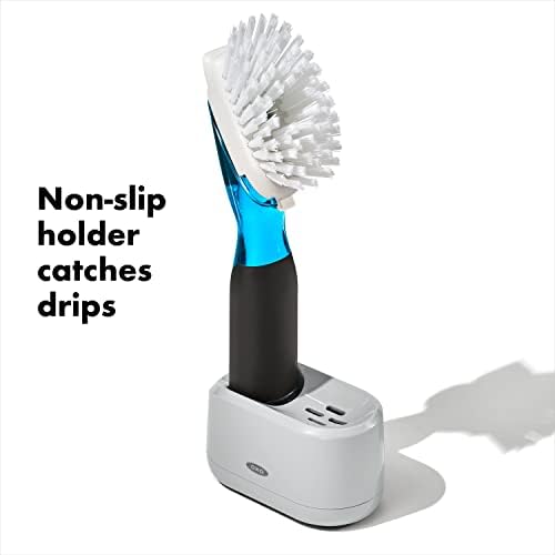 OXO Good Grips Soap Dispensing Dish Brush Storage Set - Image 5