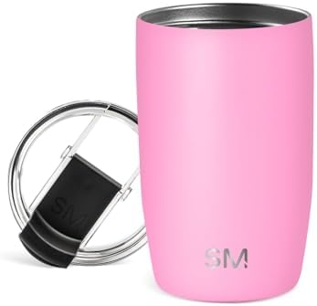 Simple Modern Travel Coffee Mug with Lid | 12oz | Pink by Unknown