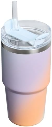 STANLEY Quencher H2.0 Flow State Tumbler, 20 oz, Sunrise Spiral - Image 2