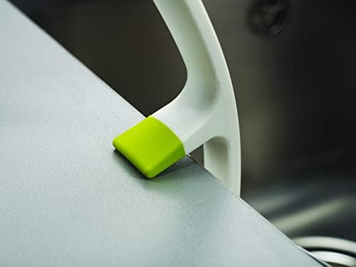 Joseph Joseph Edge Dish Brush with Integrated Sink Rest, Grey - Image 4