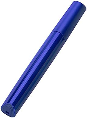 Travel Toothbrush Case, Portable Toothbrush Cover Container Storage Container, Breathable Design with Air Hole More Tube for Travel Hiking Camping and Business Trip (Deep Blue) by Hiyoo