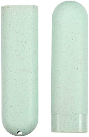 VOCOSTE 2Pcs Toothbrush Case, Green & Blue - Image 7