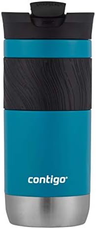 Contigo Byron 2.0 Stainless Steel Travel Mug with SNAPSEAL Lid 16oz. 2 Pack Sake/Juniper - Image 3