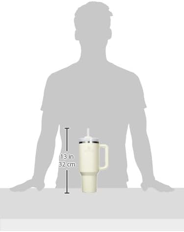 STANLEY Quencher H2.0 Flow State Tumbler, 40 oz, Cream 2.0 - Image 4