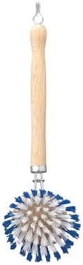 HIC Kitchen Dish Washing Vegetable Scrub Brush, Non-Scratch Nylon Bristles, Set of 2 - Image 5