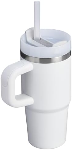 Stanley Quencher H2.0 Tumbler with Handle and Straw 14 oz | Flowstate 3-Position Lid | Cup Holder Compatible for Travel | Insulated Stainless Steel Cup | BPA-Free | Frost - Image 3
