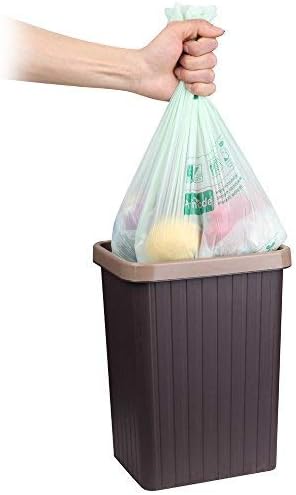 100% Compostable Bags, 4 Gallon (15L) Food Scraps Yard Waste Bags, Extra Thick 0.75 Mil. ASTM D6400 Compost Bags Small Kitchen Trash Bags, 100 Count Certified by BPI & TUV EU - Image 5