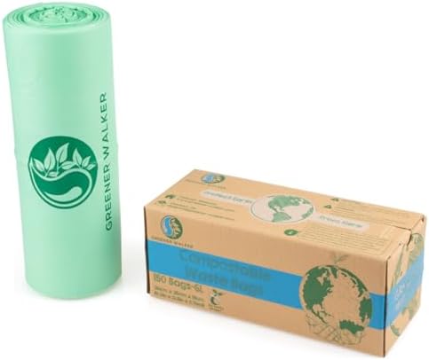 1.6 Gallon Compost Bags Small Compostable Trash Bags for Countertop Bin - Image 4
