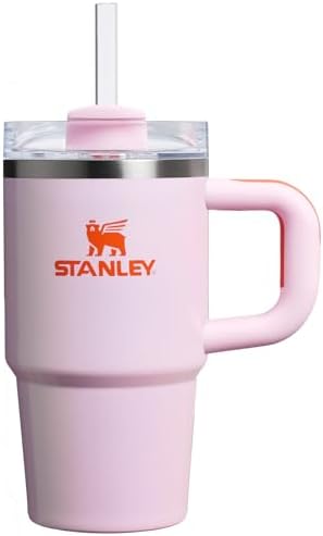 STANLEY Quencher H2.0 Flow State Tumbler, 20 oz, Rose Petal Shimmer by Unknown