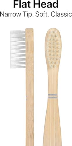 Sea Turtle Plant-Based Bristles, Soft Bamboo Toothbrushes, Individually Sealed for Kids (10 Pack) - Image 4