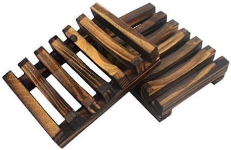 1 PCS Hawaii Style Bathroom Accessories Handmade Natural Wood Soap Dish Wooden Soap Holder - Image 5