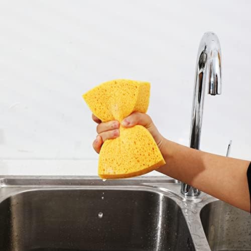 Natural Kitchen Sponges, 2" Thick Heavy Duty Scrub Sponge, 2 Pack - Image 5