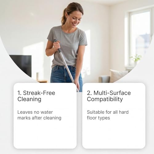 12pcs Floor Cleaner Tablets Hard Floor Cleaner Tablets, Pre-Measured Dissolvable Cleaning Solution for Tile, Vinyl, Hardwood, Fresh Lemon Scent, Compatible with Robot Mops & Wet/Dry Vacuums (12pc) - Image 3