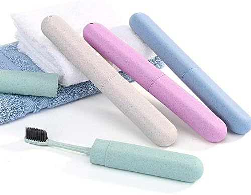 Hooqict 4 Pack Travel Toothbrush Case Portable Travel Toothbrush Holder Plastic Toothbrush Container Protector Cover for Traveling, Camping, Home, School, Business - Image 2