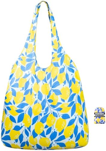 Nanobag Standard 19L Tote Foldable Packable Reusable Grocery Shopping Bag by Nanobag