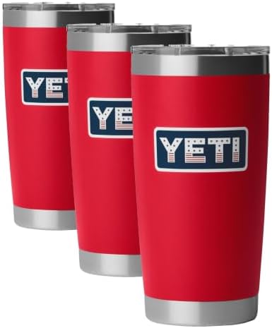 YETI Rambler 20 oz Stainless Steel Vacuum Insulated Tumbler w/MagSlider Lid by YETI