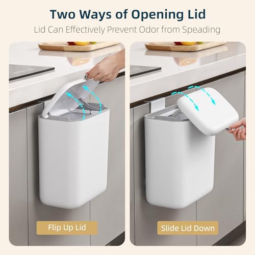 MUEE Compost Bin Kitchen for Counter Top or Under Sink 1.3 Gal/5L - Image 4