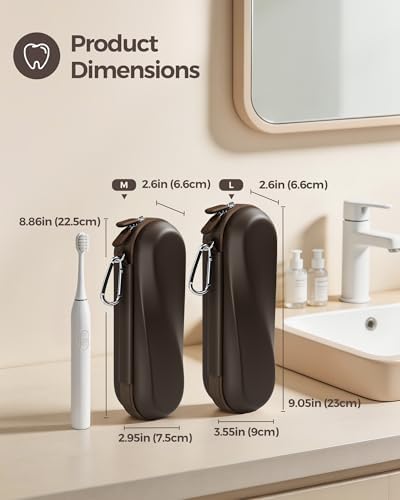 ProCase Electric Toothbrush Travel Case for Oral-B & Philips Sonicare -L - Image 3