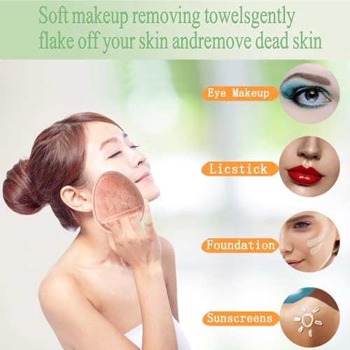 Reusable Makeup Remover Pads Washable Facial Makeup Cleansing Cloths - Image 3
