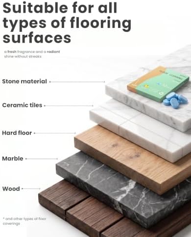 SOPAMI multi effect floor cleaning tablets 12 Counts Lemon Scent - Image 6
