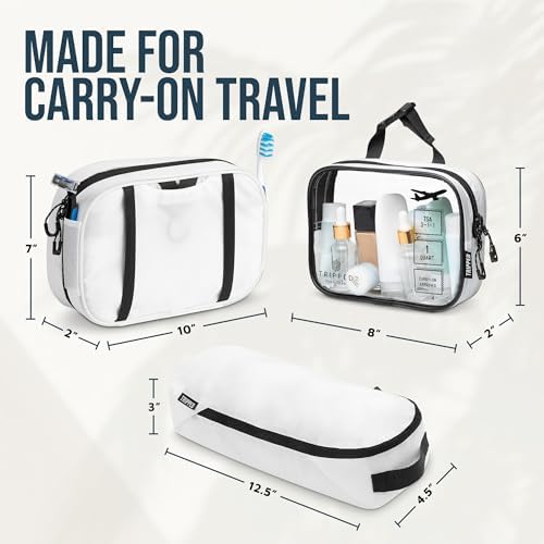 TRIPPED Travel Gear 3-Piece Travel Toiletry Bag Set - Image 6