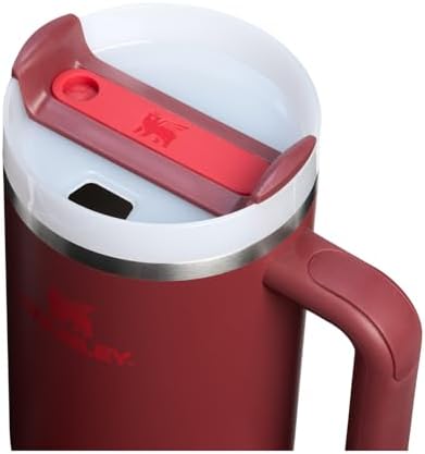 STANLEY Quencher H2.0 Flow State Tumbler, 40 oz, Cranberry - Image 2
