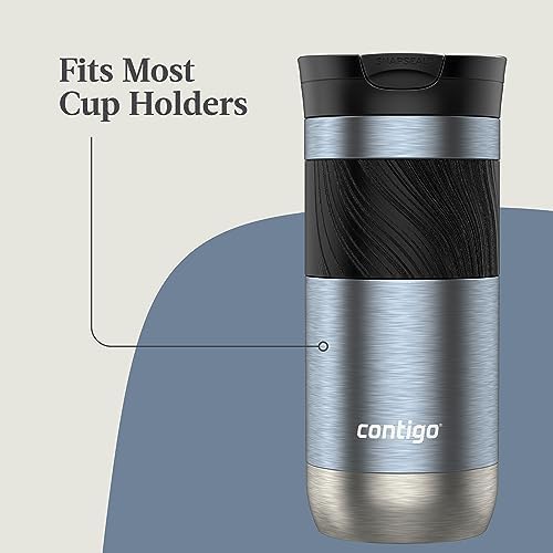 Contigo Byron Vacuum-Insulated Stainless Steel Travel Mug with Leak-Proof Lid - Image 4