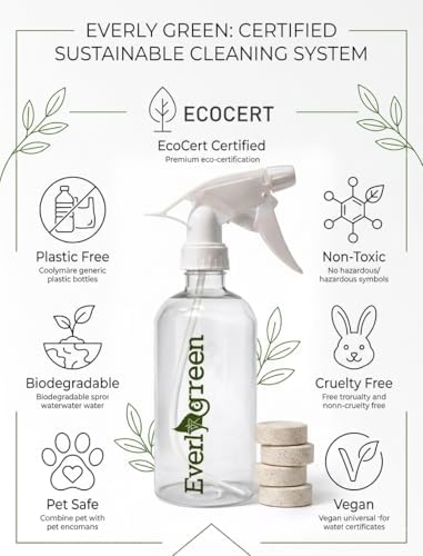 Eco Tabs Multi Surface Cleaner Concentrate – All Purpose Cleaner Concentrate Refill Kit Includes 4 All Purpose Cleaner Tablets + Multi Surface Cleaner Spray For Kitchen, Bathroom & Glass - Image 5