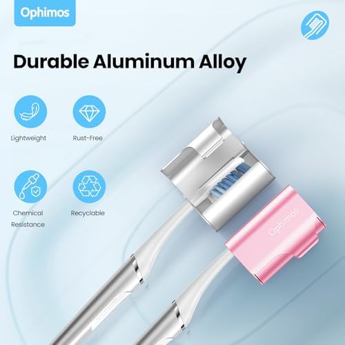 Aluminum Toothbrush Head Cover Cap,Travel Toothbrush Protector Case - Image 4