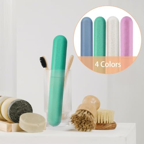 4 Pack Travel Toothbrush Case, Holder Toothbrush Travel Containers - Image 5