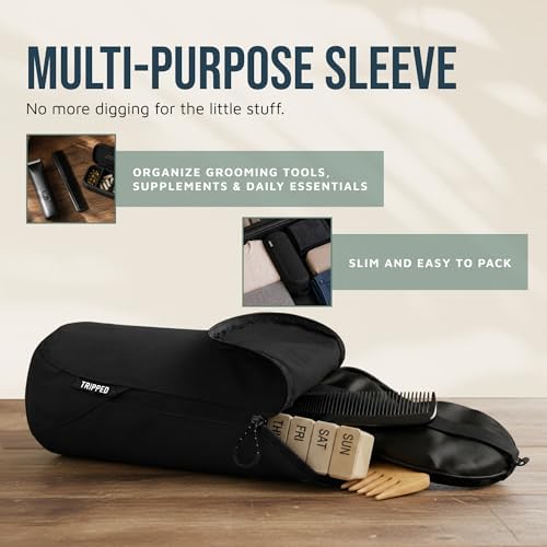 TRIPPED Travel Gear 3-Piece Travel Toiletry Bag Set - Image 5