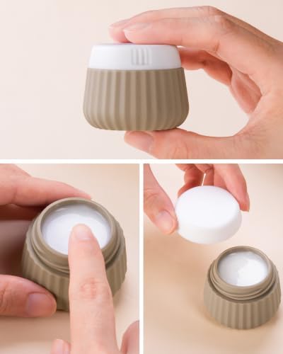 Mrsdry Travel Bottles for Toiletries 8 Pack, Tsa Approved Travel Size Toiletries 3 oz, Travel Containers for Toiletries, with Clear Bag, Leak Proof Silicone Squeezable Travel Essentials Creams Jars - Image 3