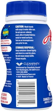 AMAZE Ultra Concentrated Bleach Tablets – Original Scent [CASE- 6 bottles] - Image 4