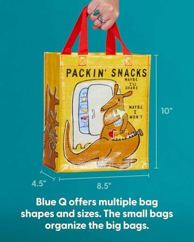 Blue Q Handy Tote Bag - Funny Reycled & Reusable Tote Bag - Image 2