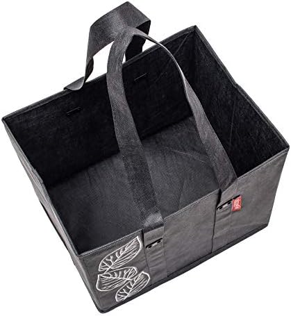 PLANET E Reusable Premium Quality Grocery Shopping Box Bags - Heavy Duty Tote Set with Reinforced Bottom - Image 3