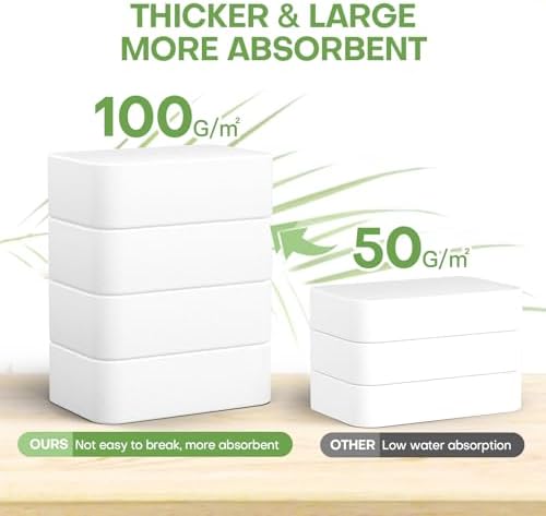 Compressed Towels Disposable Face Towel Disposable Washcloths 50 Count - Image 4