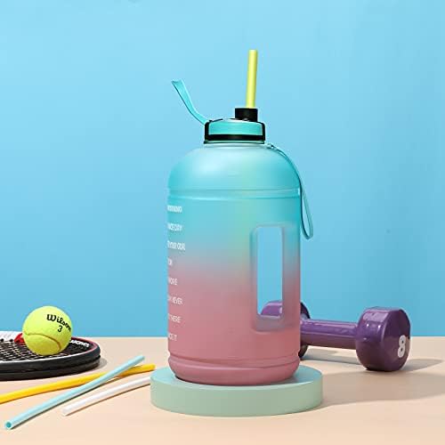 12 Pack Extra Long 14.5 inch Reusable Silicone Straws for Stanley 40 oz Tumbler 1 Gallon 128 75 64 OZ Tumbler, Large Water Bottle -Wine Bottle - Flexible Drinking Straws with 2 Cleaning Brushes - Image 2