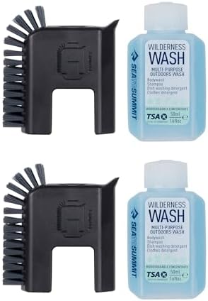 Sea to Summit Camp Kitchen Pot Scrubber and Soap, 2-Pack by SeaToSummit