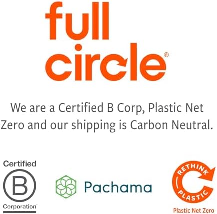 Full Circle Fresh Air Kitchen Compost Bin – Odor-Reducing Countertop Compost Container with Patented Airflow Design, Includes Compostable Bags, Easy to Clean, 1.5 Gallon, Gray - Image 7